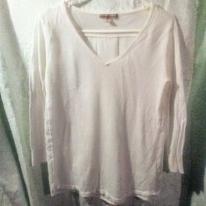 Banana republic sheer back blouse